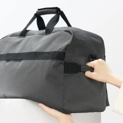 Online Muji Sac Boston pliable et déperlant en polyester recyclé
