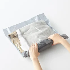 New Muji Sac de compression en PE pour vêtements ‐ grand format, lot de 2