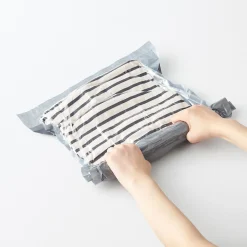 Discount Muji Sac de compression en PE pour vêtements ‐ moyen format, lot de 2