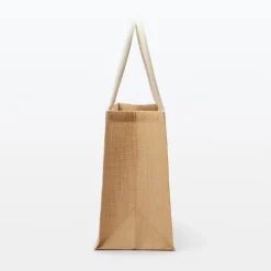 Discount Muji Sac en jute A3 Naturel