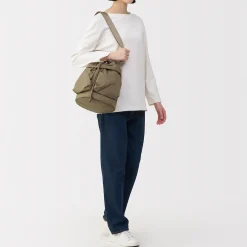 Hot Muji Sac seau rembourré et déperlant en nylon recyclé
