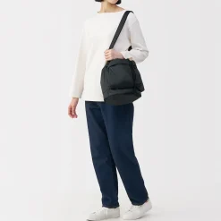 Hot Muji Sac seau rembourré et déperlant en nylon recyclé