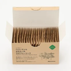 Sale Muji Sachets de thé Menthe poivrée, Camomille et Framboise 22x1,5g