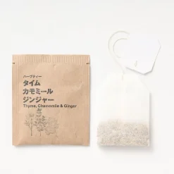 Sale Muji Sachets de thé Thym, Camomille et Gingembre 22x1,5g