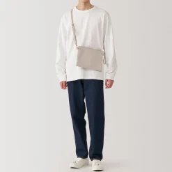 Discount Muji Sacoche à bandoulière déperlante détachable.
