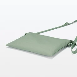 Discount Muji Sacoche à bandoulière déperlante détachable.