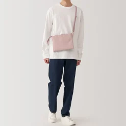 Discount Muji Sacoche à bandoulière déperlante détachable.