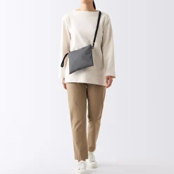 Outlet Muji Sacoche à bandoulière déperlante détachable