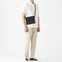 Outlet Muji Sacoche à bandoulière déperlante détachable