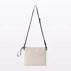 Outlet Muji Sacoche à bandoulière déperlante détachable