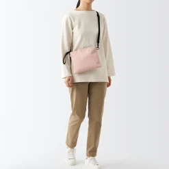 Outlet Muji Sacoche à bandoulière déperlante détachable