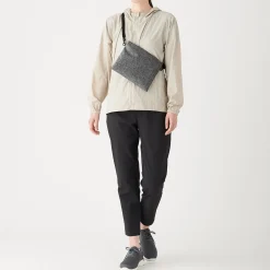 Outlet Muji Sacoche à bandoulière déperlante détachable