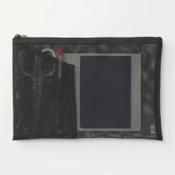 Sale Muji Sacoche en nylon avec poche A5