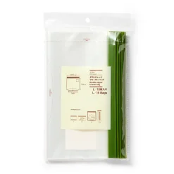 Sale Muji Sacs alimentaires et congélation à double fermeture - Grands formats, lot de 15