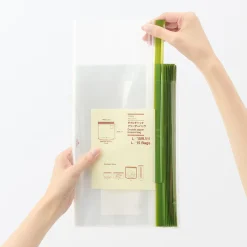 Sale Muji Sacs alimentaires et congélation à double fermeture - Grands formats, lot de 15