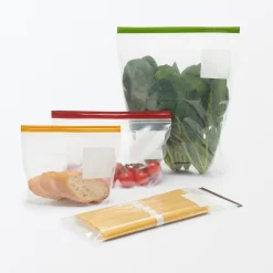 Sale Muji Sacs alimentaires et congélation à double fermeture - Longs formats, lot de 16