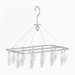 Sale Muji Séchoir rectangulaire en aluminium ‐ 16 pinces