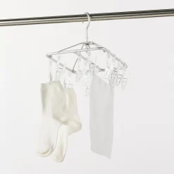 Sale Muji Séchoir rectangulaire en aluminium ‐ 16 pinces