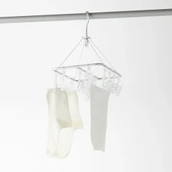 Sale Muji Séchoir rectangulaire en aluminium ‐ 16 pinces