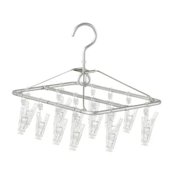 Sale Muji Séchoir rectangulaire en aluminium ‐ 16 pinces