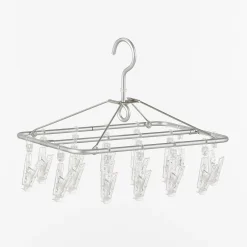 Sale Muji Séchoir rectangulaire en aluminium ‐ 16 pinces
