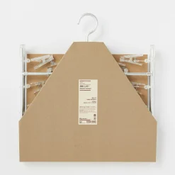 Clearance Muji Séchoir rectangulaire en aluminium ‐ 40 pinces