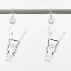 Clearance Muji Séchoir rectangulaire en aluminium ‐ 40 pinces