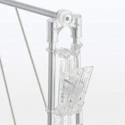 New Muji Séchoir rectangulaire pliable en aluminium ‐ 26 pinces