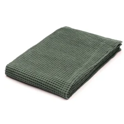 Online Muji Serviette de bain gaufrée en velours de coton bio