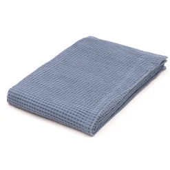 Online Muji Serviette de bain gaufrée en velours de coton bio