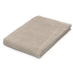 Online Muji Serviette de bain gaufrée en velours de coton bio