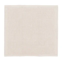 New Muji Serviette gaufrée pour le visage en velours de coton bio