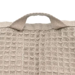 New Muji Serviette gaufrée pour le visage en velours de coton bio