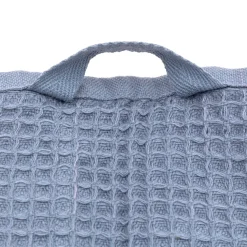 Outlet Muji Serviette gaufrée pour les mains en velours de coton bio