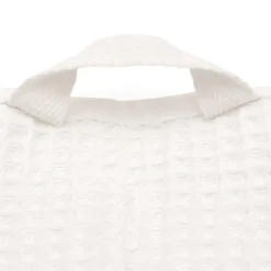 Outlet Muji Serviette gaufrée pour les mains en velours de coton bio
