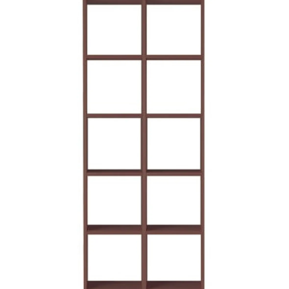 Discount Muji Set de 2 étagères étroites en noyer ‐ 2x5 niveaux (Dont Eco‐part. 5,30 €)