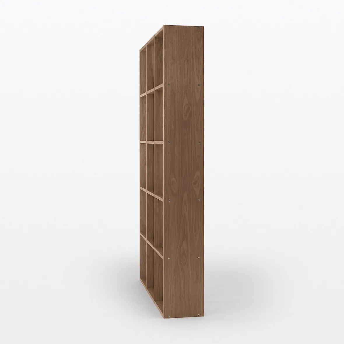 Discount Muji Set de 3 étagères étroites en noyer ‐3x5 niveaux (Dont Eco‐part. 5,30 €)