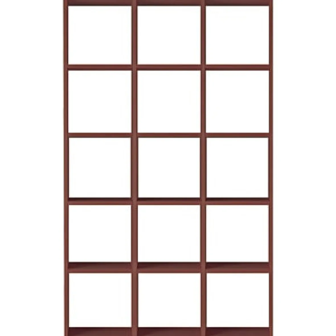 Discount Muji Set de 3 étagères étroites en noyer ‐3x5 niveaux (Dont Eco‐part. 5,30 €)