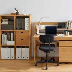 Best Muji Set de 2 étagères étroites en chêne ‐ 2x3 niveaux (Dont Eco‐part. 2,80 €)