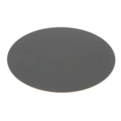 Best Muji Set de table en cuir recyclé - Gris Cendré