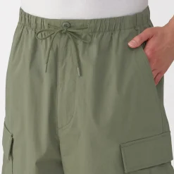 Online Muji Short cargo en mélange de coton délavé pour homme
