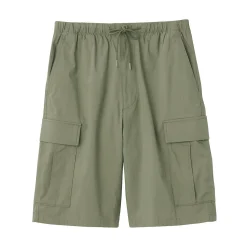 Online Muji Short cargo en mélange de coton délavé pour homme