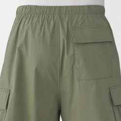 Online Muji Short cargo en mélange de coton délavé pour homme