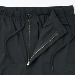 Online Muji Short cargo en mélange de coton délavé pour homme