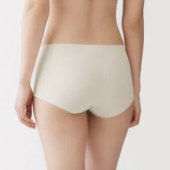 Online Muji Short côtelé Soft Touch confortable pour femme