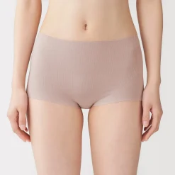 Online Muji Short côtelé Soft Touch confortable pour femme