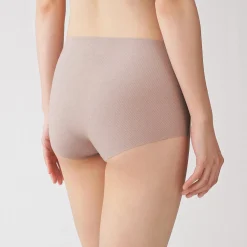 Online Muji Short côtelé Soft Touch confortable pour femme
