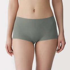 Online Muji Short côtelé Soft Touch confortable pour femme