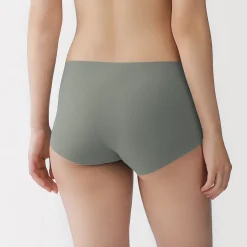 Online Muji Short côtelé Soft Touch confortable pour femme