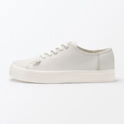 Discount Muji Sneakers basses en cuir pour homme